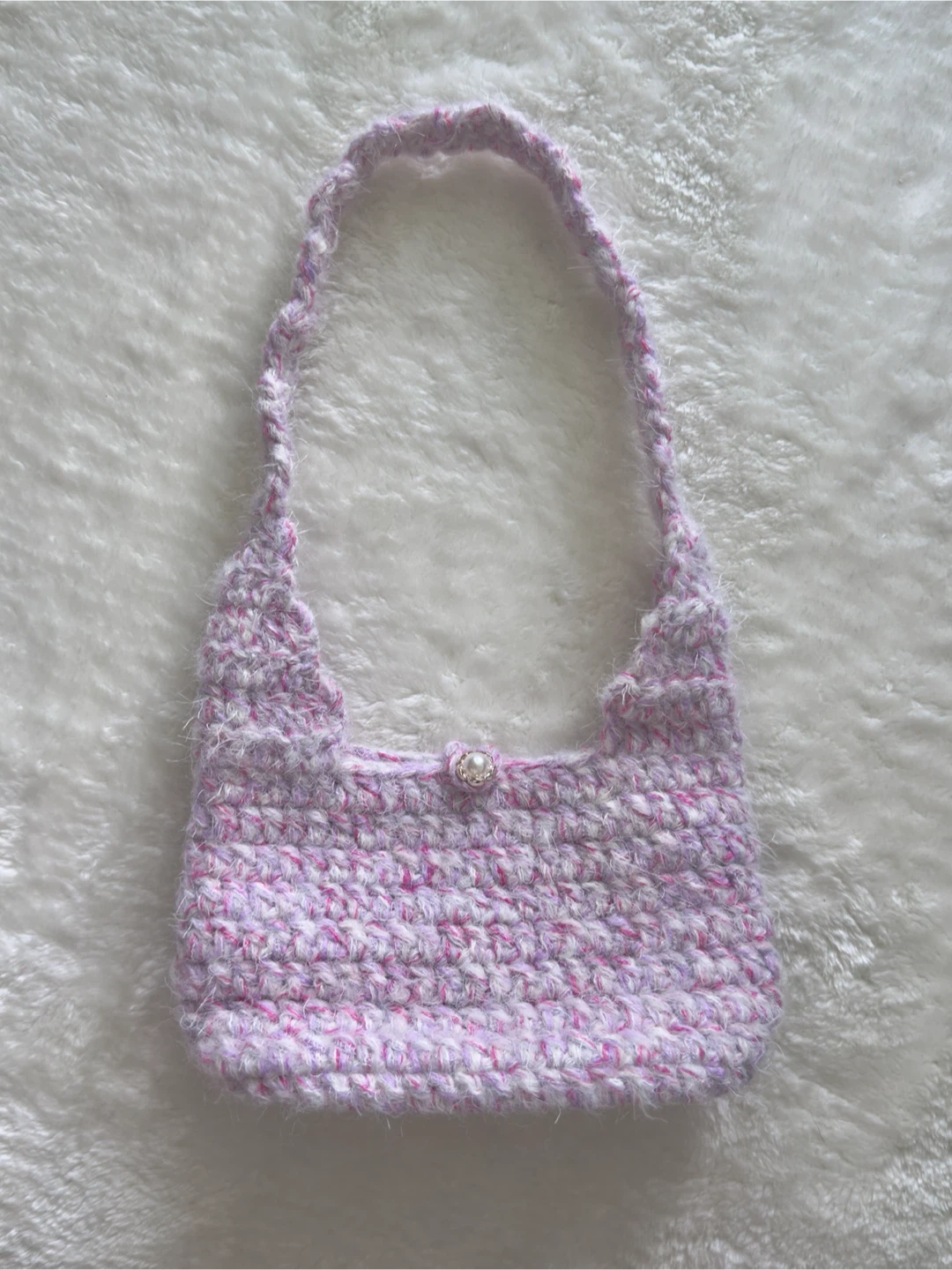 ON SALE！100% handmade crochet should bag - photo 2