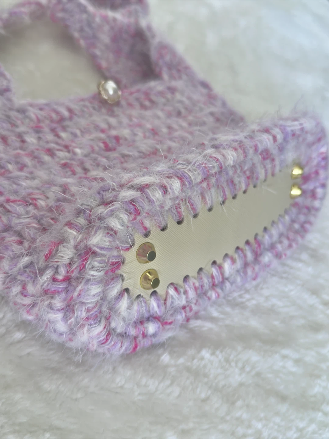 ON SALE！100% handmade crochet should bag - photo 3