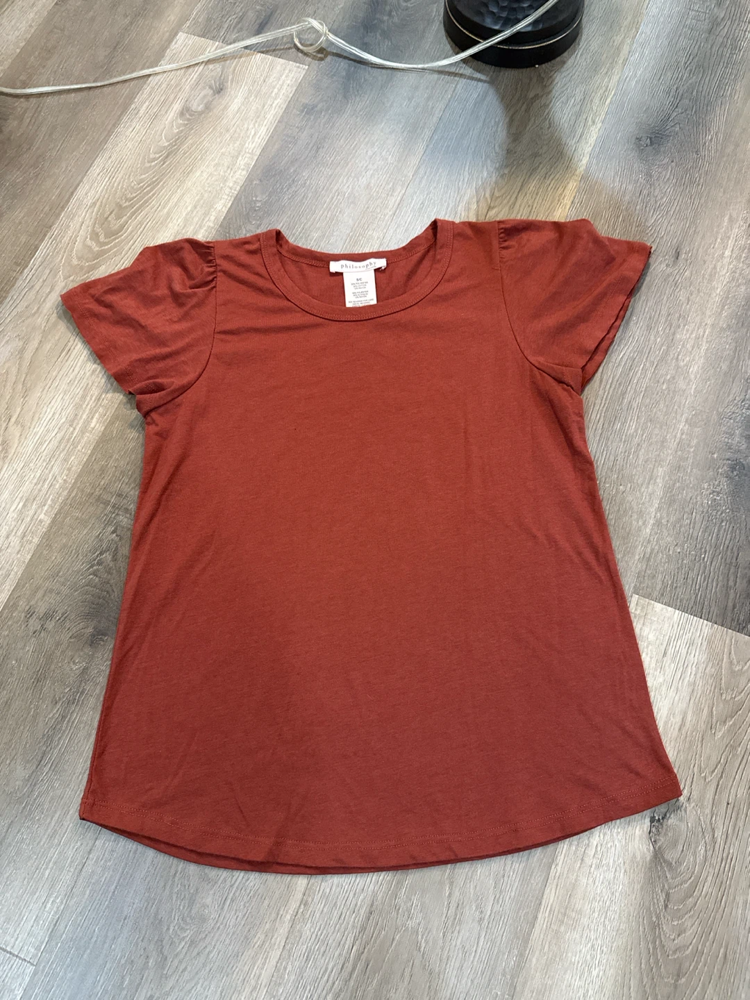 Philosophy Short Sleeve T-Shirt size small