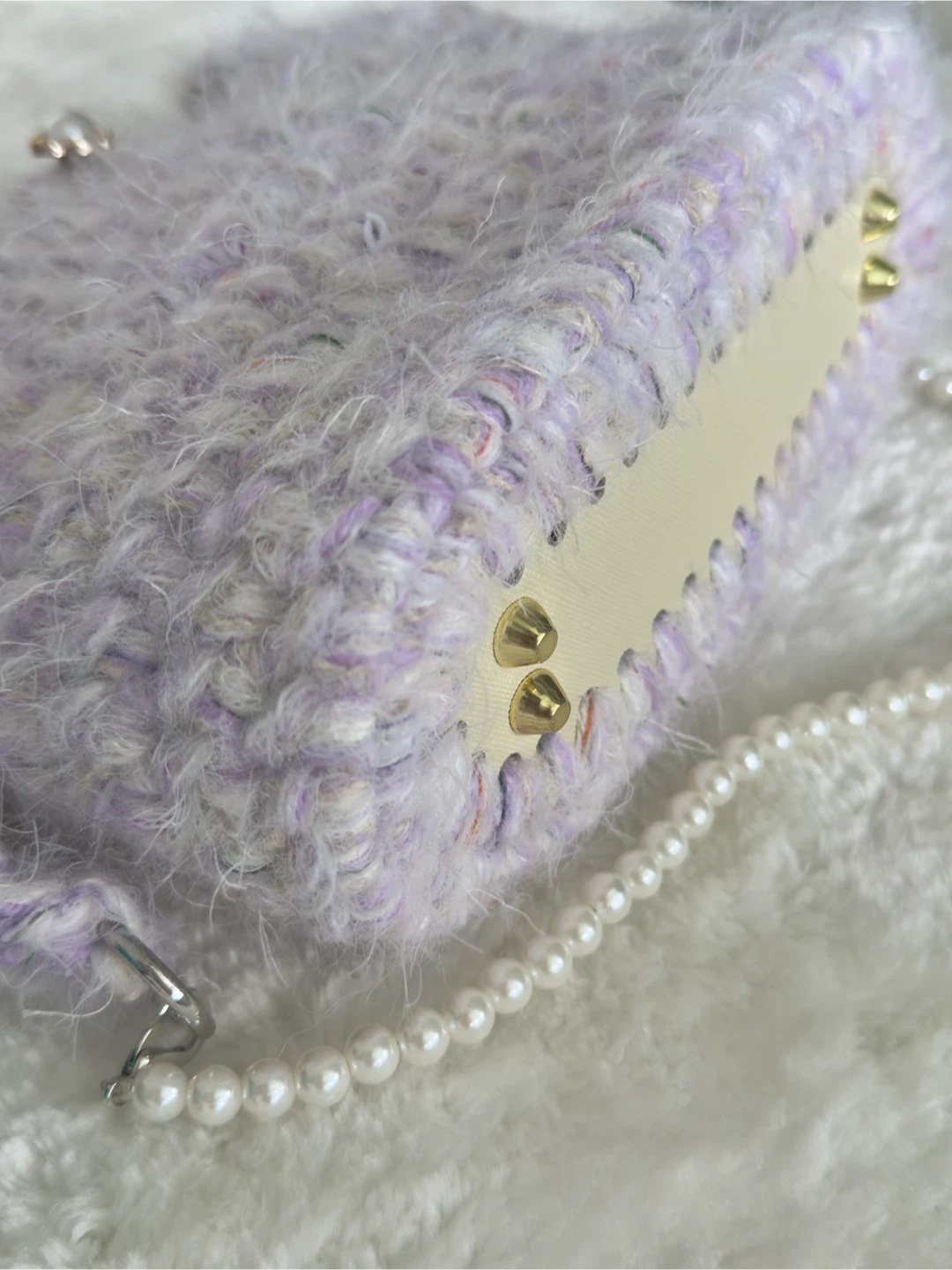 ON SALE！100% handmade crochet should bag - photo 3