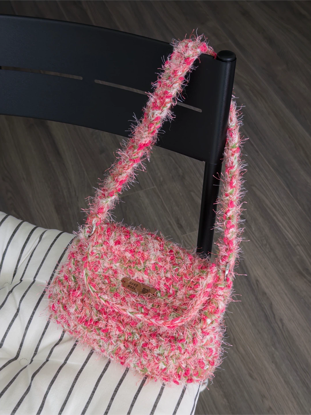 ON SALE！100% handmade crochet should bag