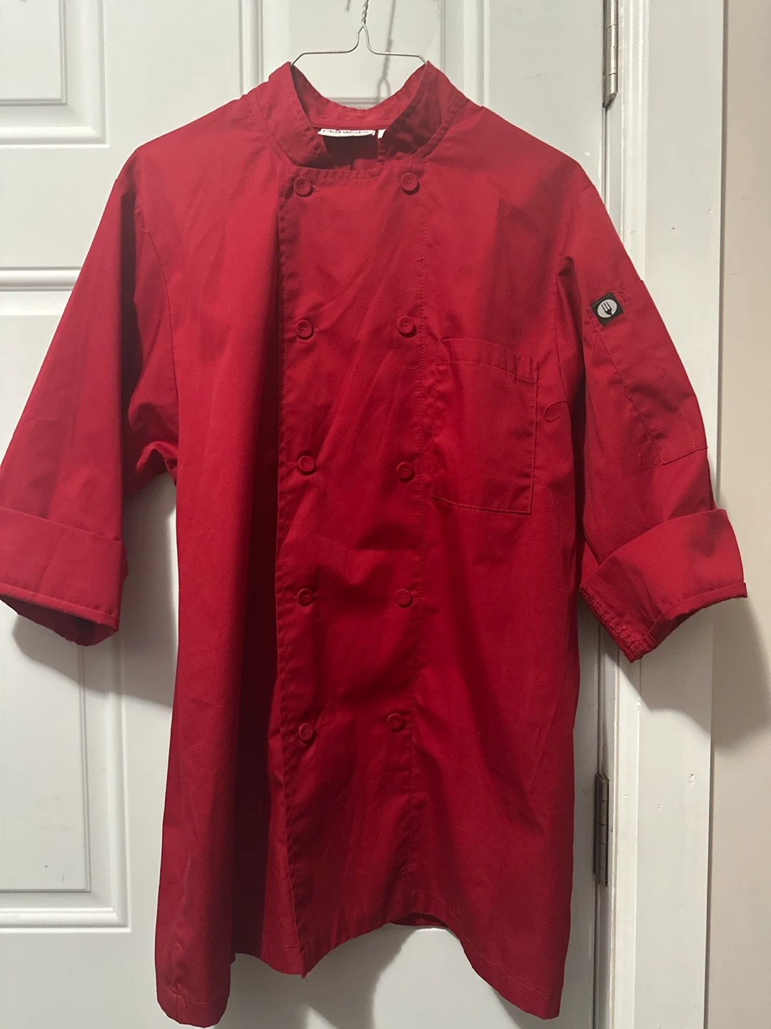 Chef Works Red Chef Coat - Size S