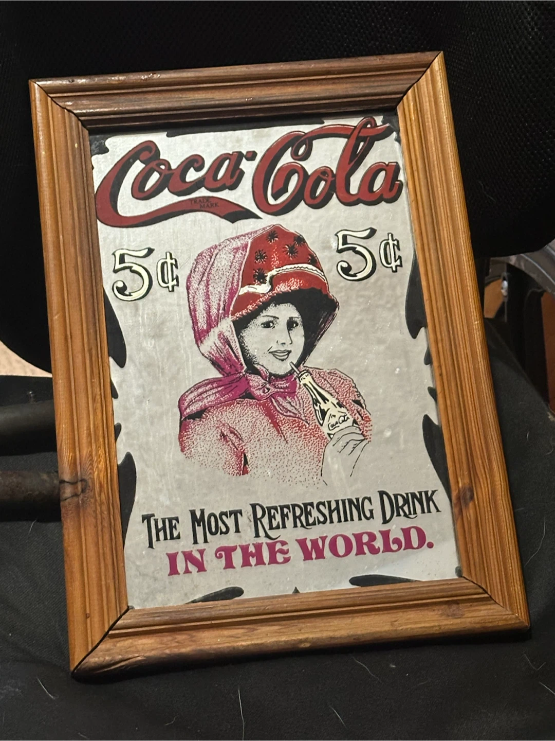 Vintage Coca Cola Mirror