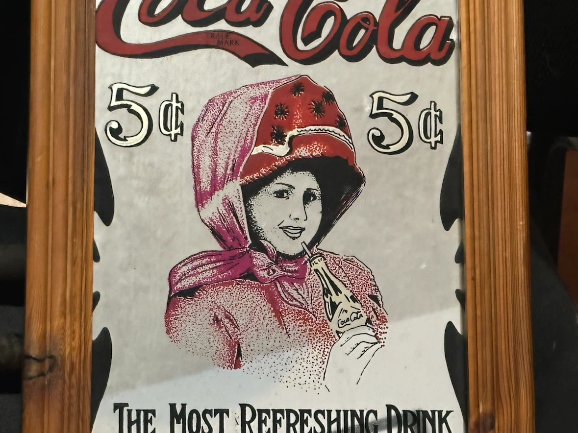 Vintage Coca Cola Mirror - photo 3