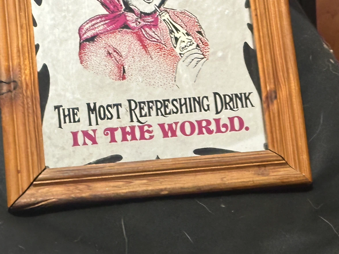 Vintage Coca Cola Mirror - photo 4