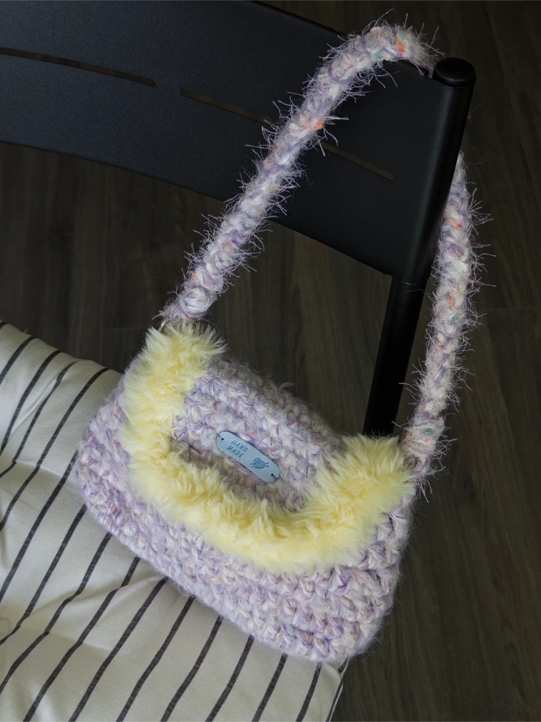 ON SALE！100% handmade crochet should bag