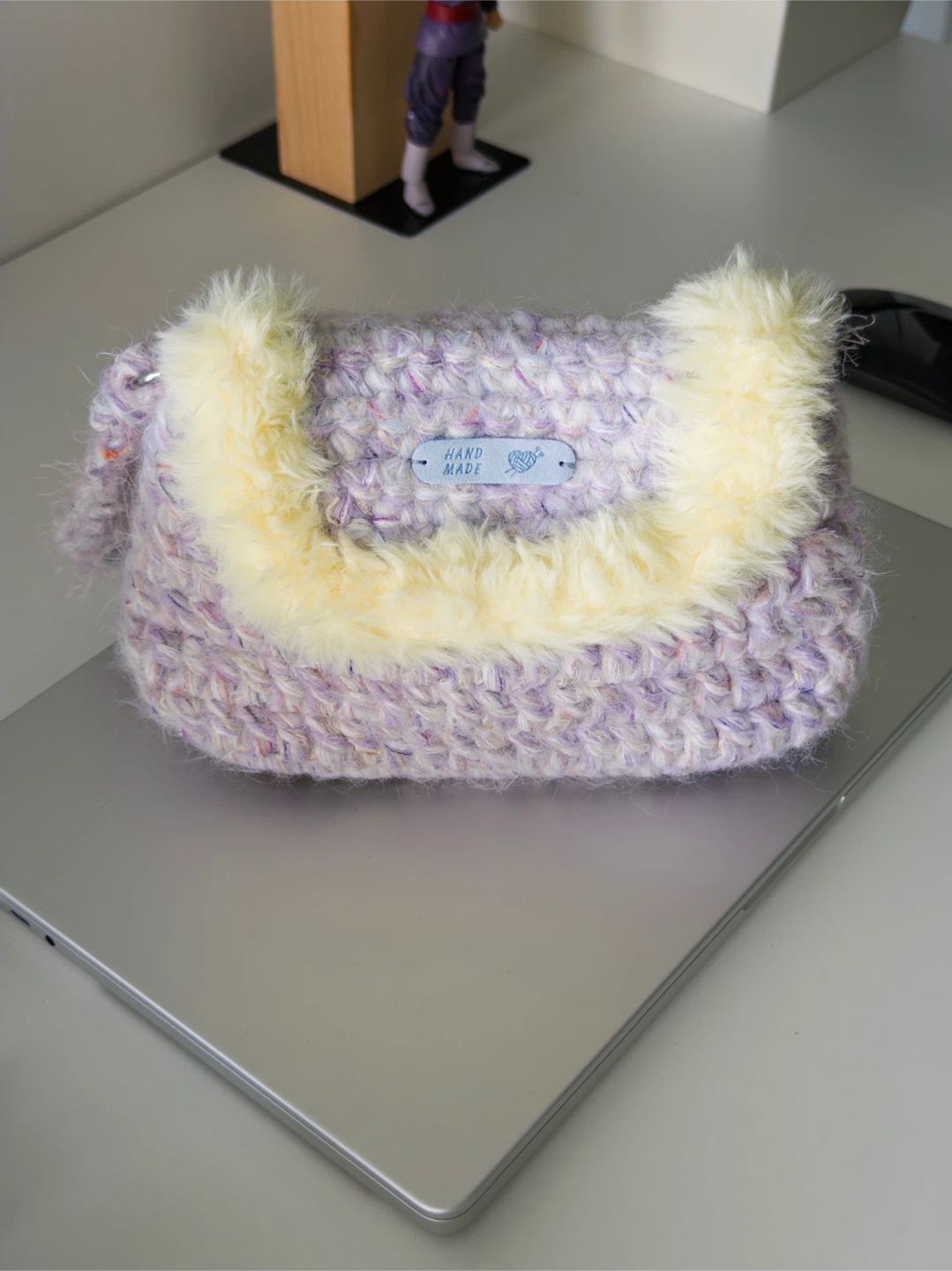 ON SALE！100% handmade crochet should bag - photo 2