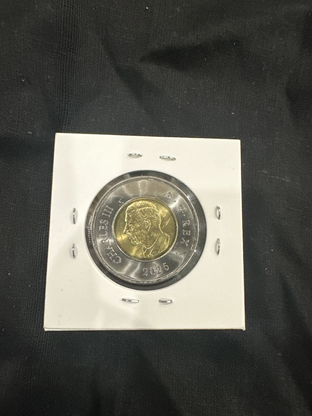 Canada 2 Dollar Coin - King Charles III 2026 - photo 2