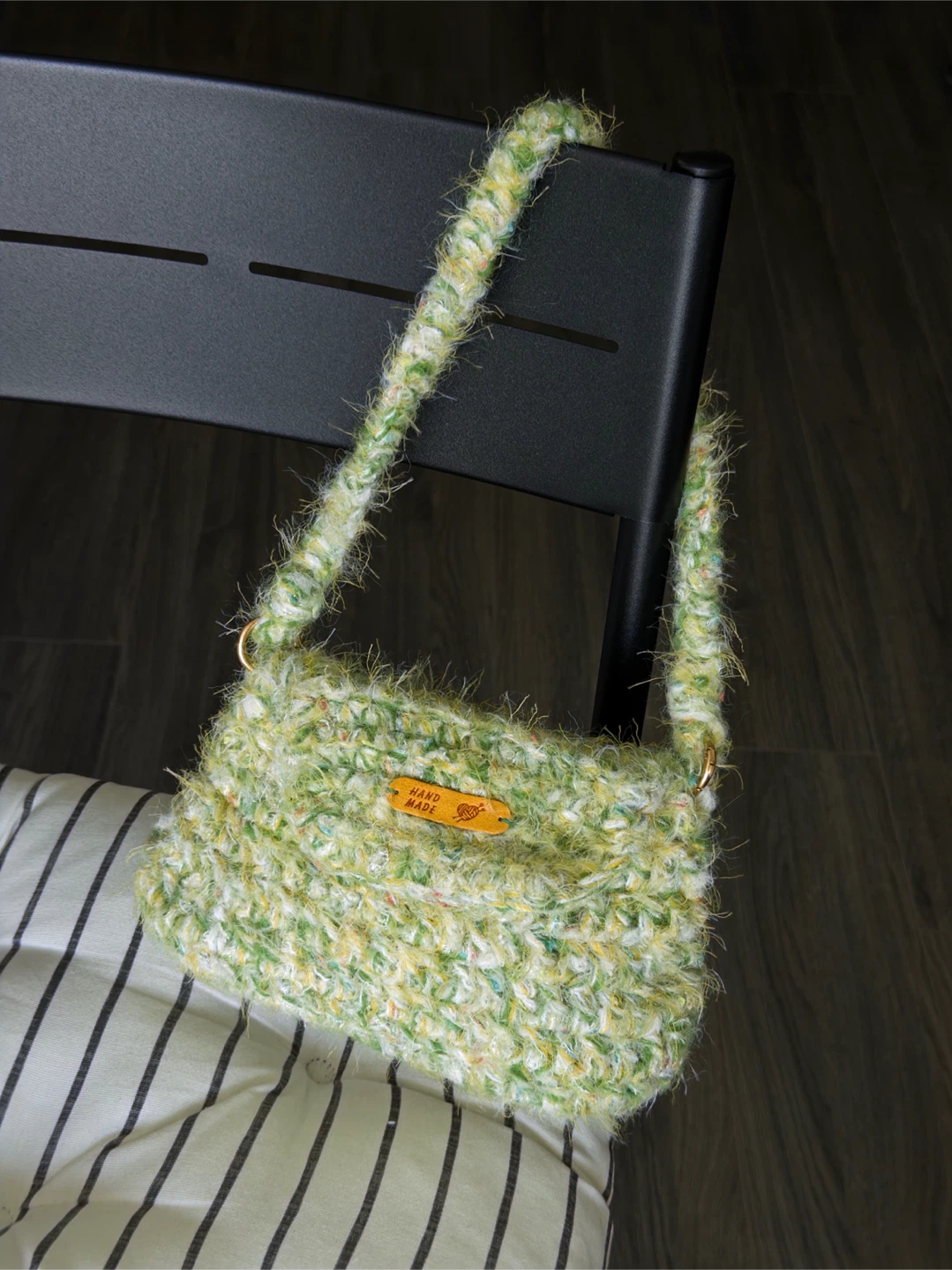 ON SALE！100% handmade crochet should bag