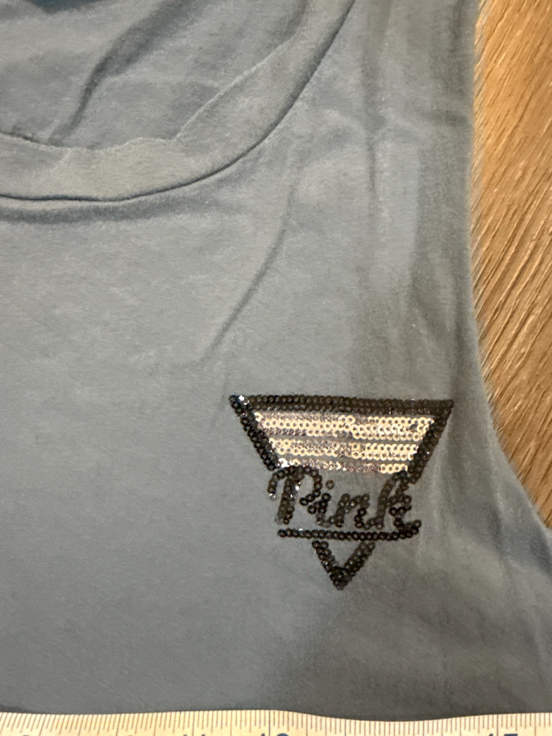 Victoria's Secret Pink Sequin Palm Tree Tank Top - photo 2