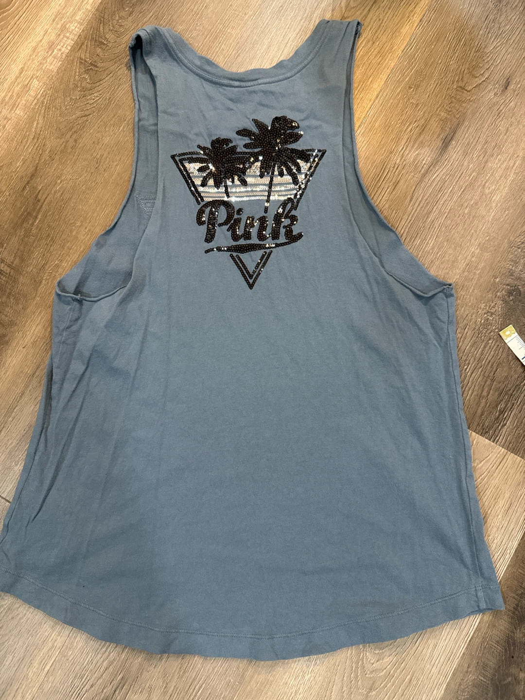 Victoria's Secret Pink Sequin Palm Tree Tank Top - photo 5