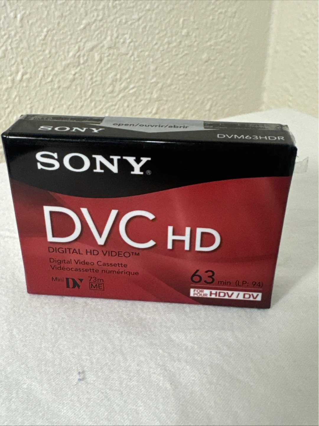Sony DVM63HDR Mini DV Digital Video Cassette