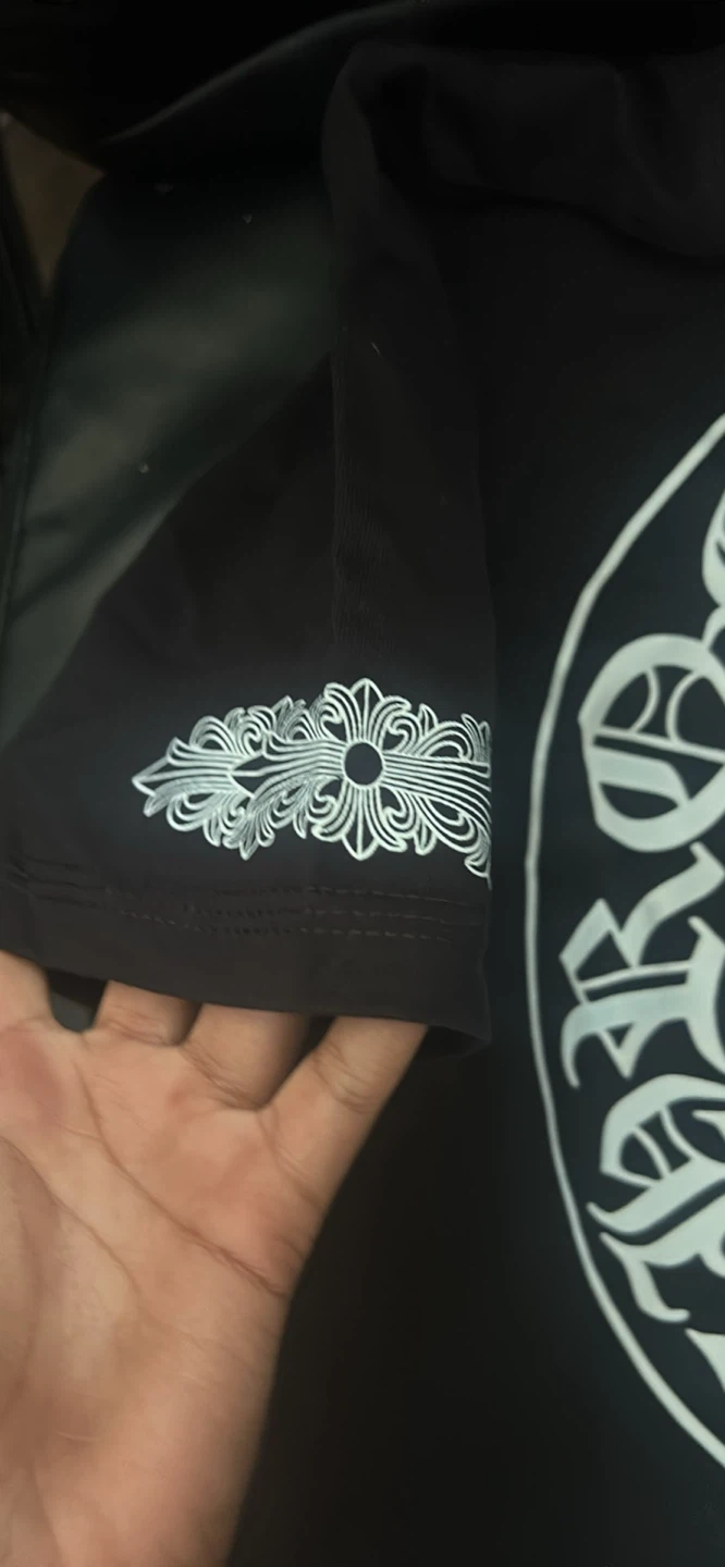 Chrome Hearts Black Pocket T-Shirt - photo 3