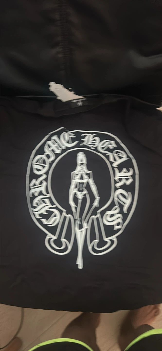 Chrome Hearts Black Pocket T-Shirt - photo 4