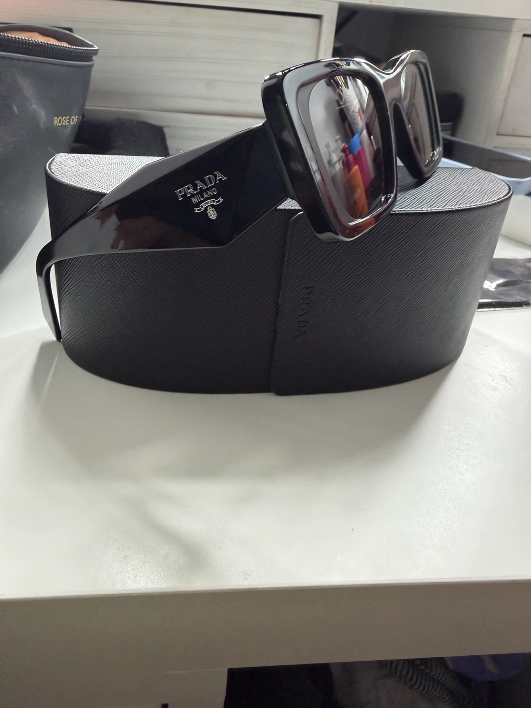 Prada Milano Black Sunglasses with Case - photo 3