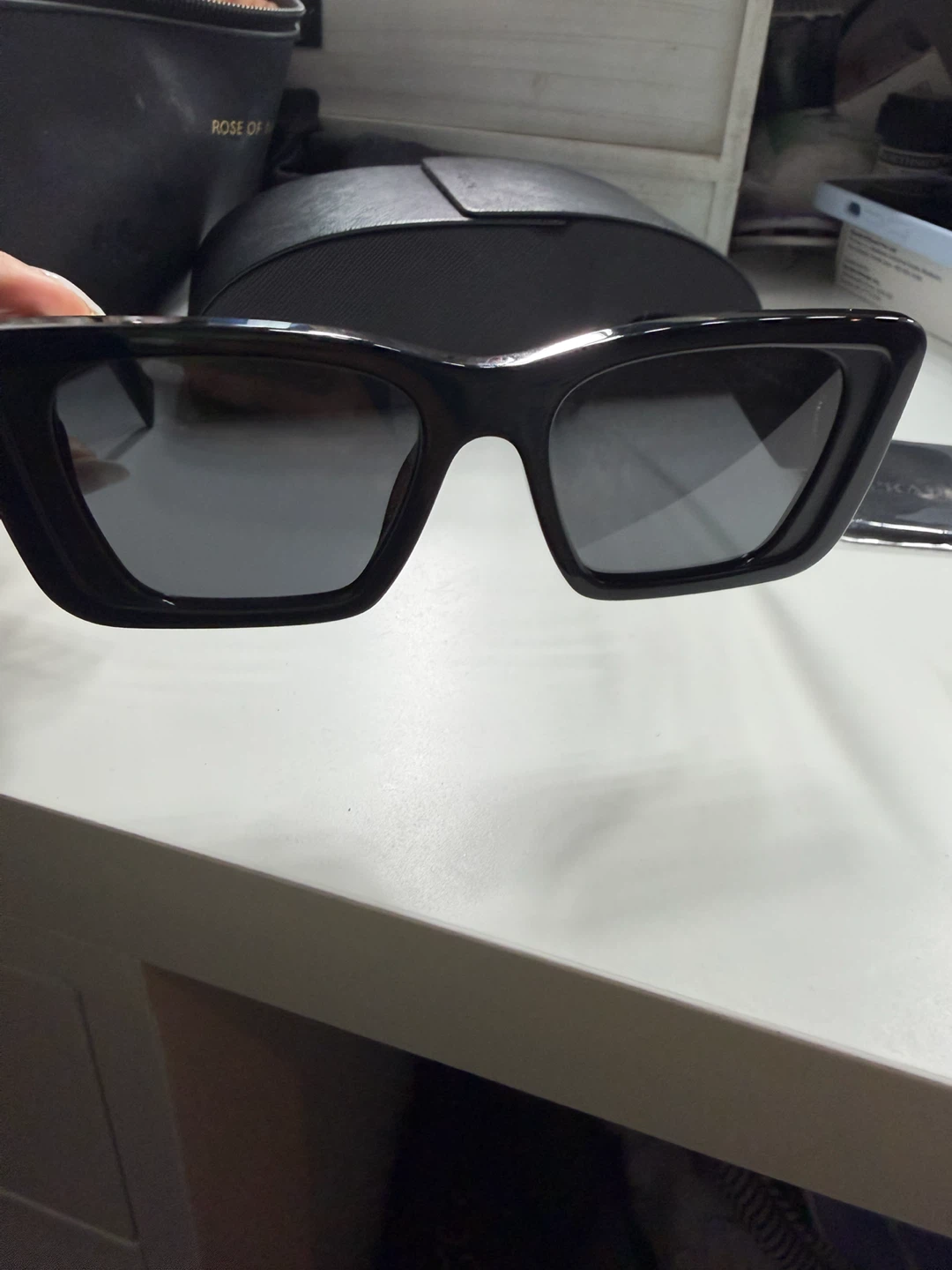 Prada Milano Black Sunglasses with Case - photo 5