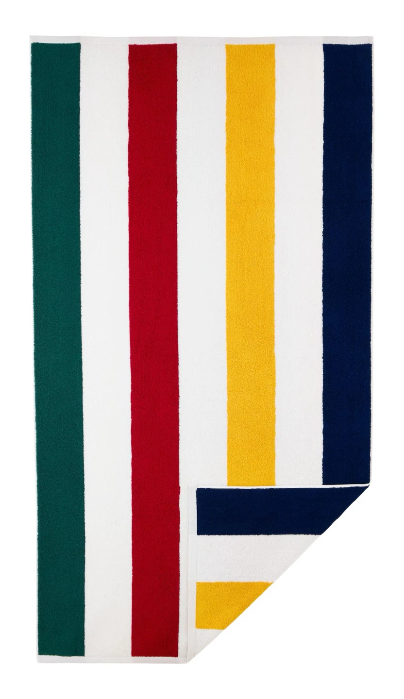 Two NWT Hudson's Bay Stripes Beach Towel, 70-in x 40-in - photo 5