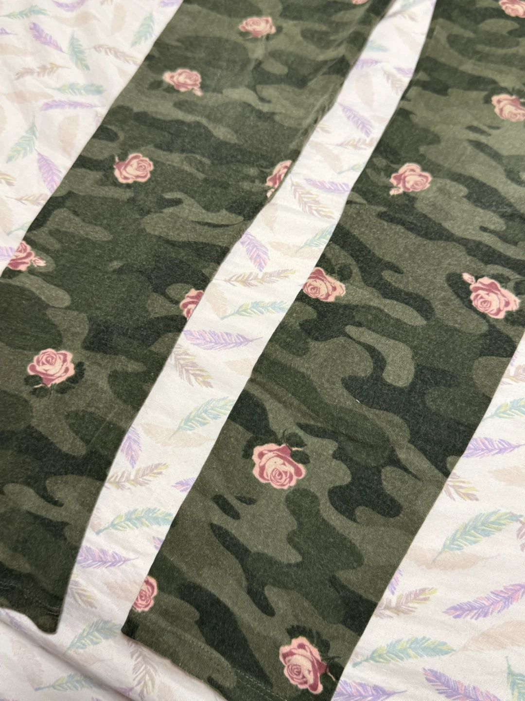 Girls' Leggings Camo Rose Print - photo 4