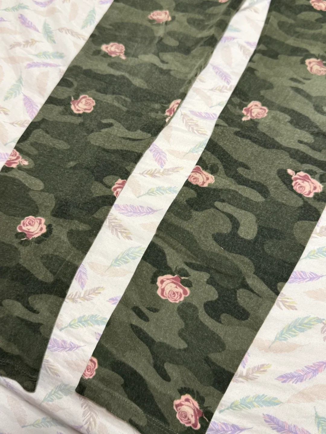 Girls' Leggings Camo Rose Print - photo 4