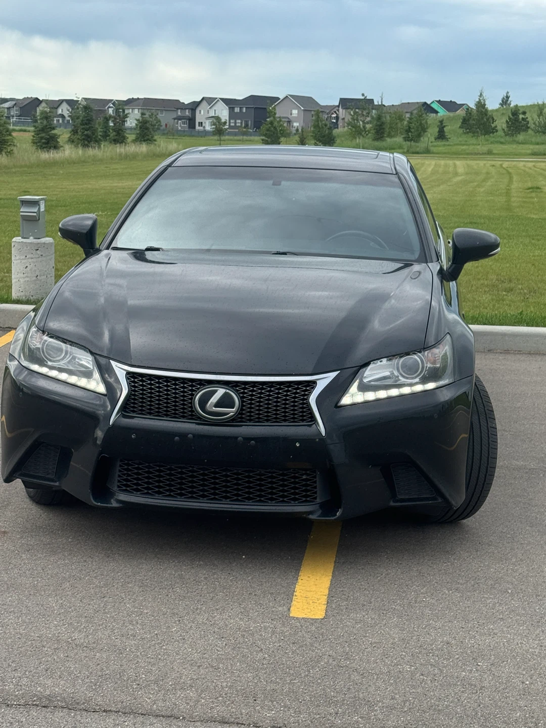 Black Lexus GS 350 AWD Sedan