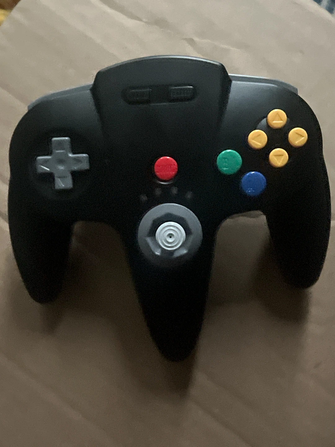 Black 2.4GHz Wireless N64 Controller