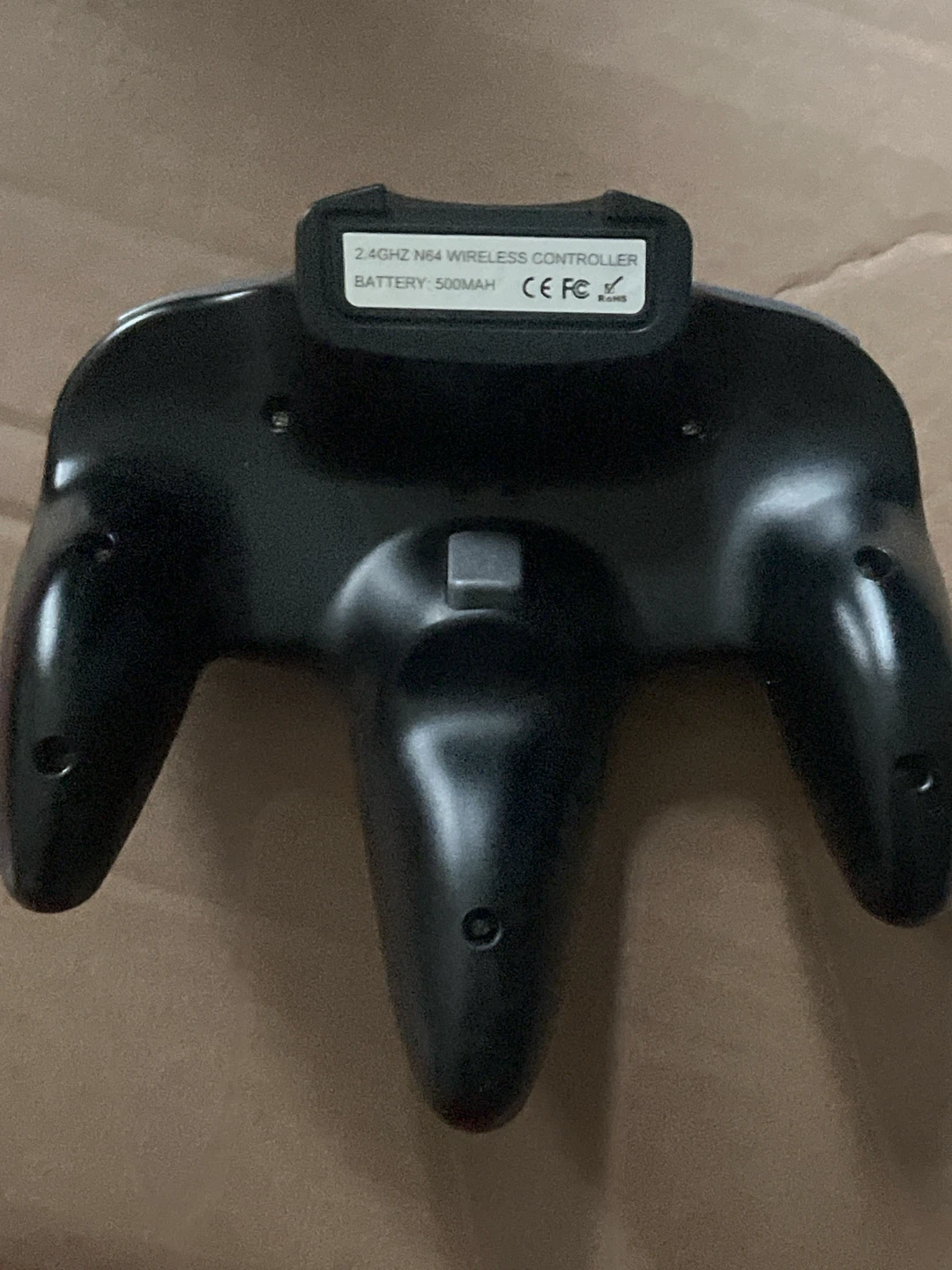 Black 2.4GHz Wireless N64 Controller - photo 2