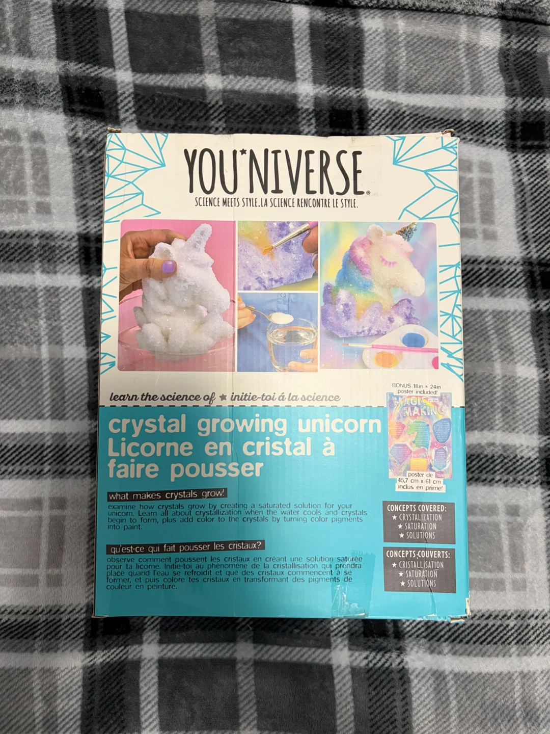 YOU*NIVERSE Crystal Growing Unicorn Kit - photo 2