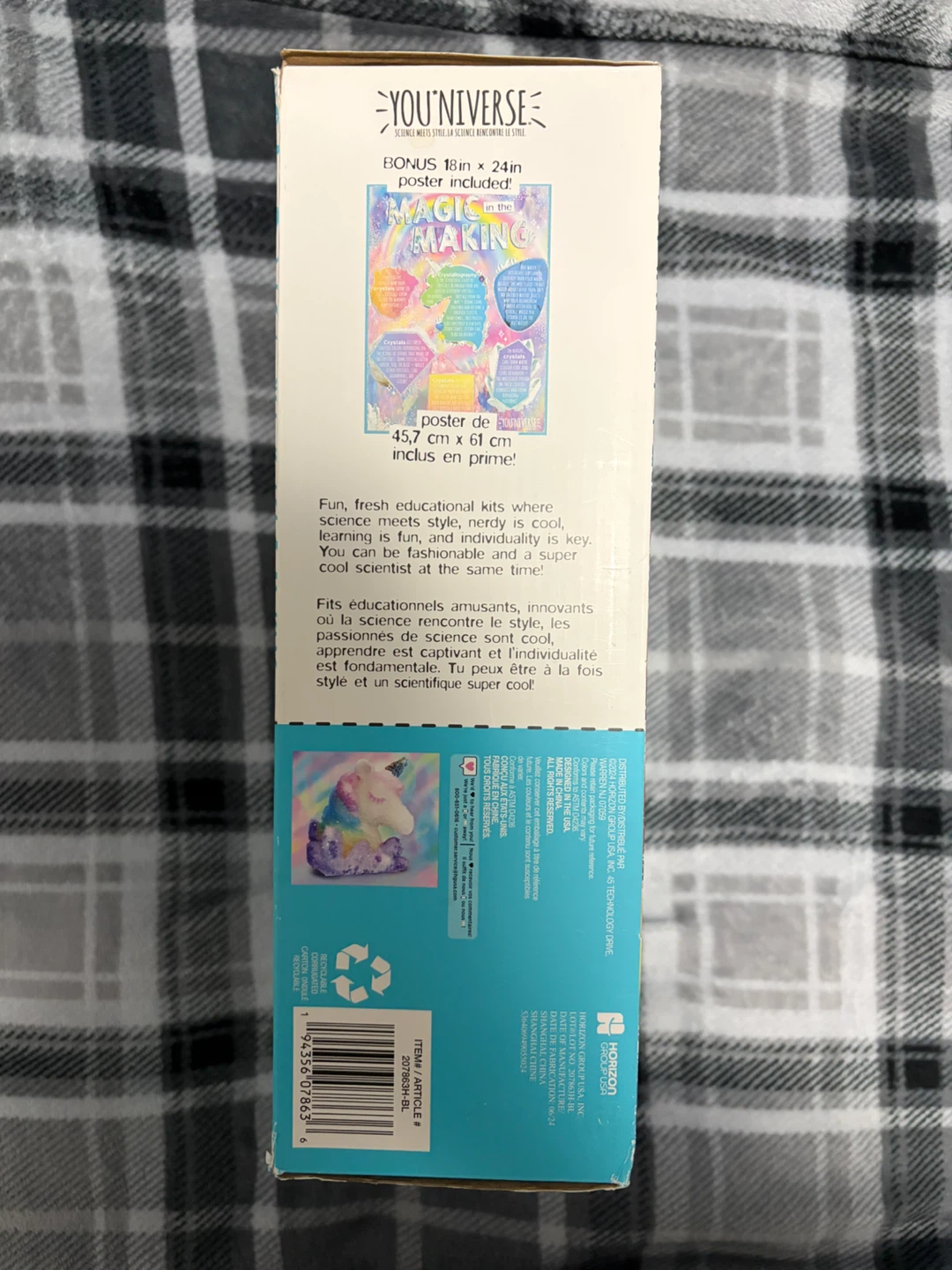 YOU*NIVERSE Crystal Growing Unicorn Kit - photo 3