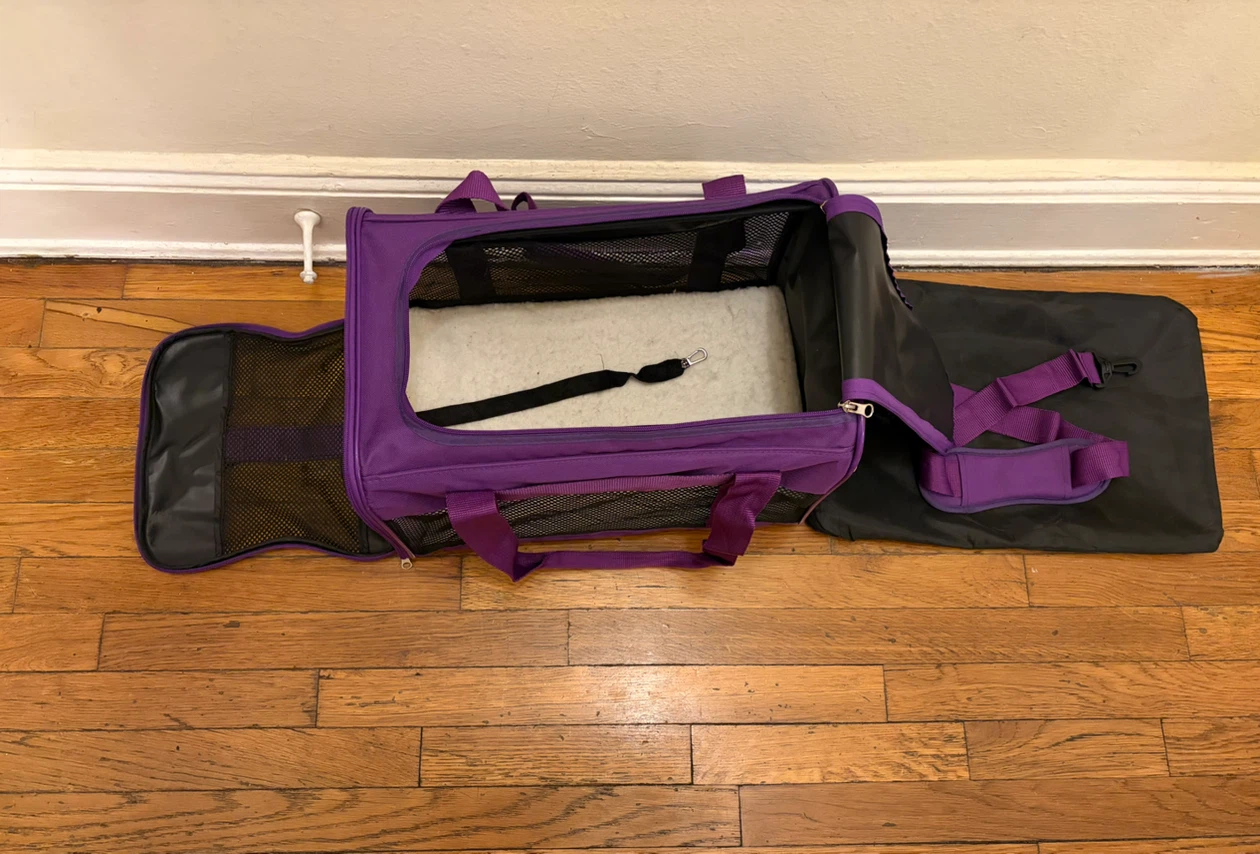 Purple Pet Carrier Bag - photo 3