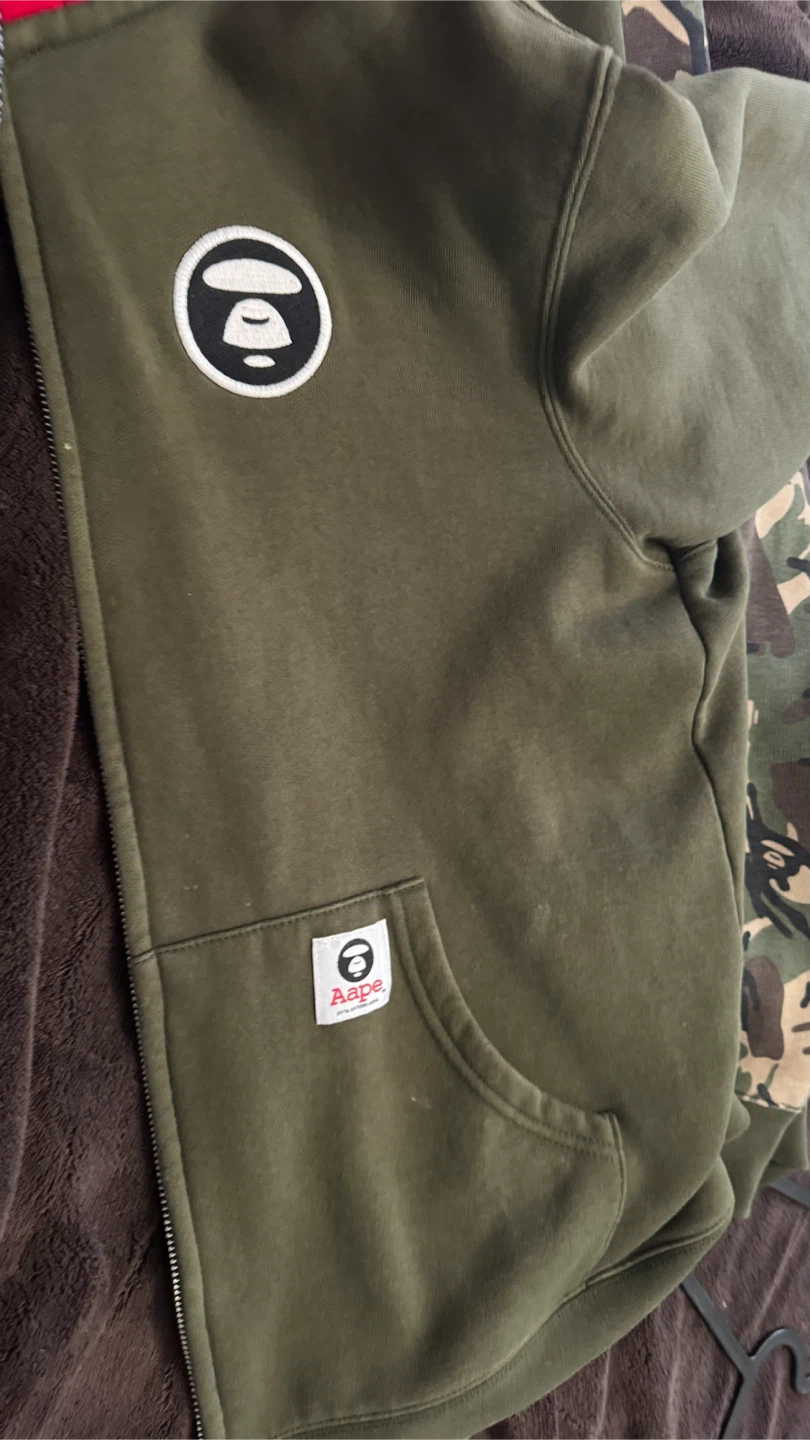 Authentic AAPE by A Bathing Ape Hoodie (Size L) | Worn Twice - photo 2