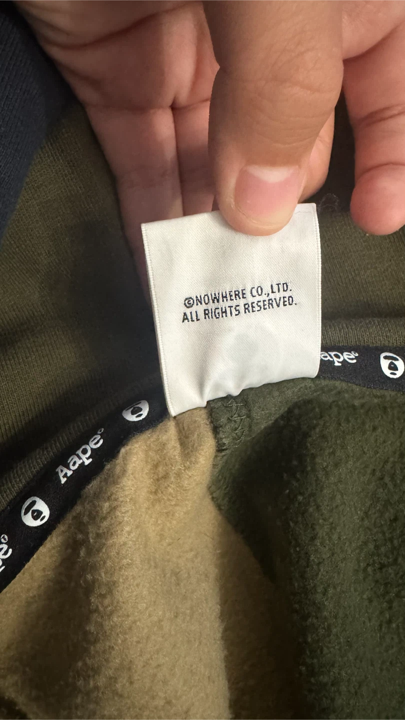 Authentic AAPE by A Bathing Ape Hoodie (Size L) | Worn Twice - photo 3