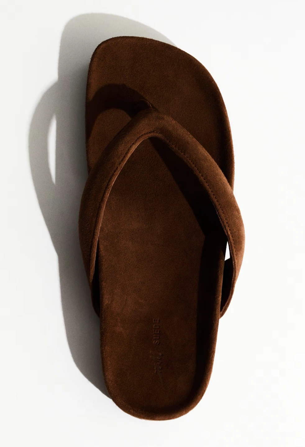 New H&M suede leather flip-flops 8 - photo 4