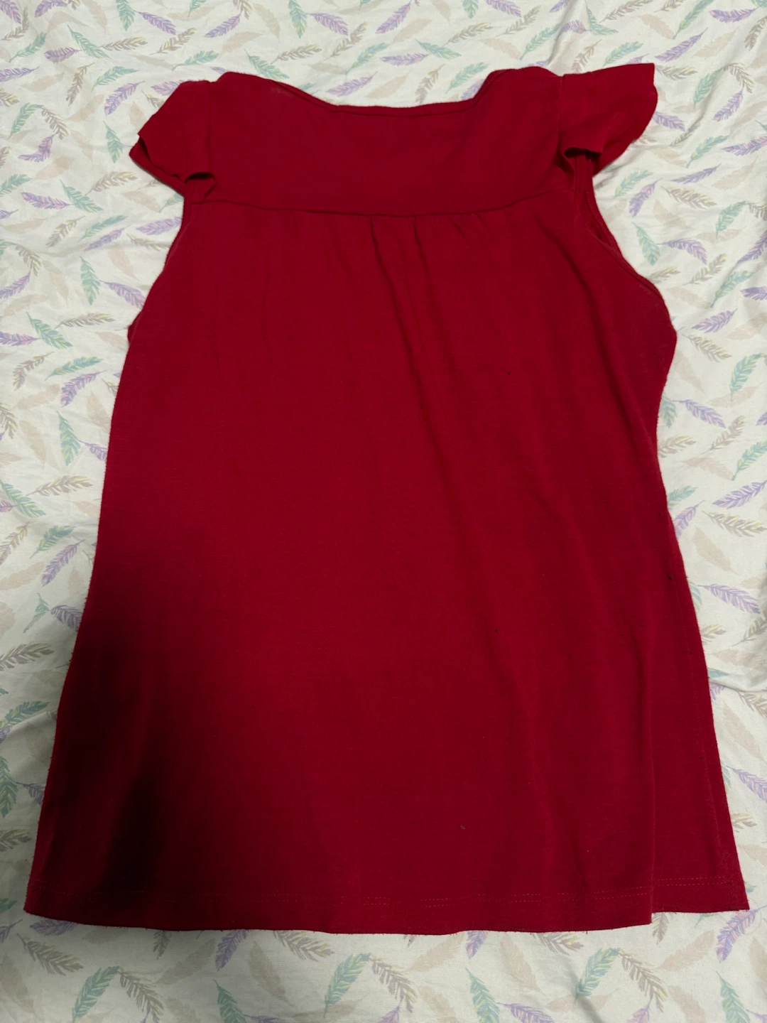 Epic Threads Women's Red Ruffle Top - photo 4