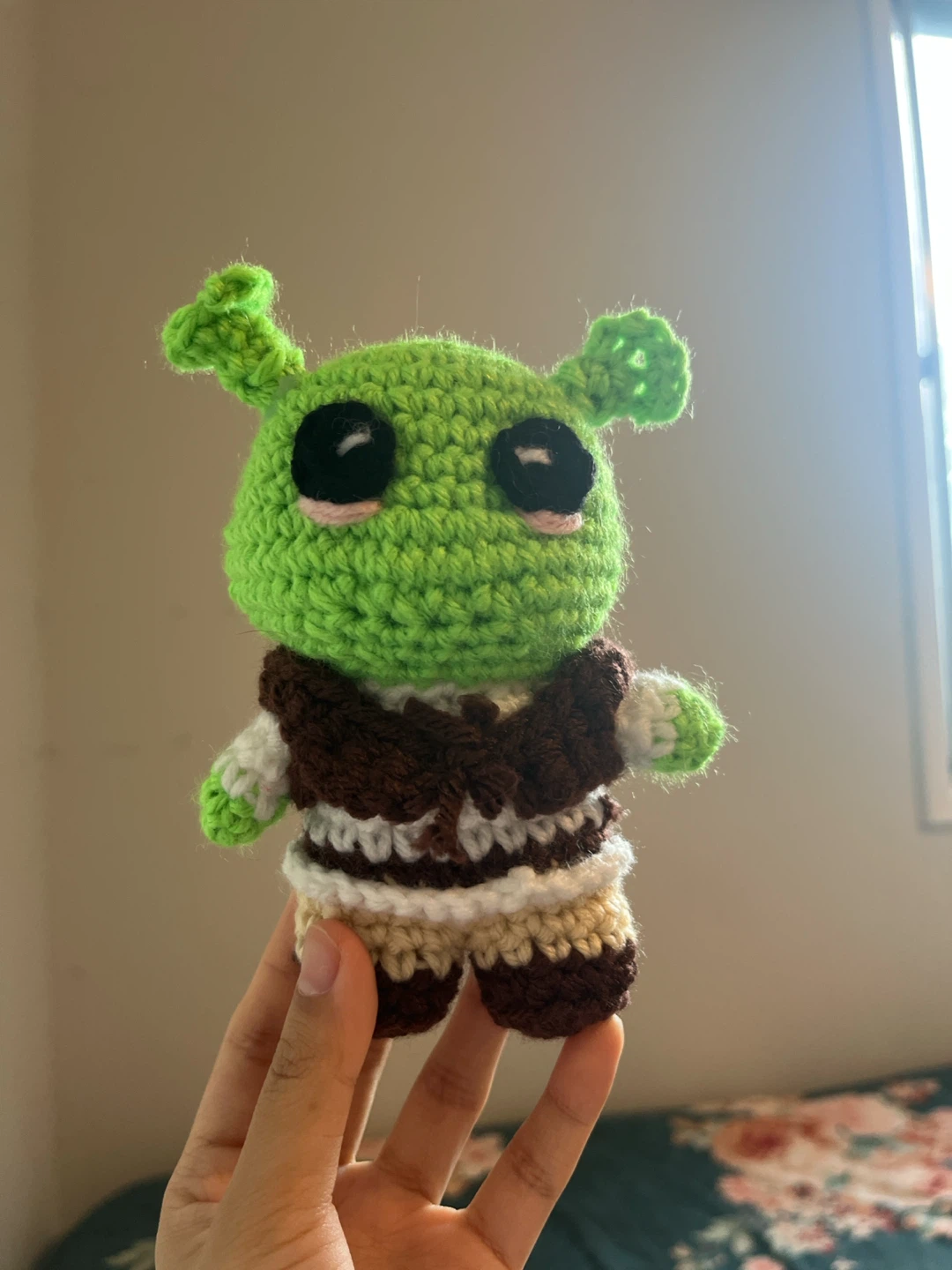 Crocheted Shrek Amigurumi toy - photo 2