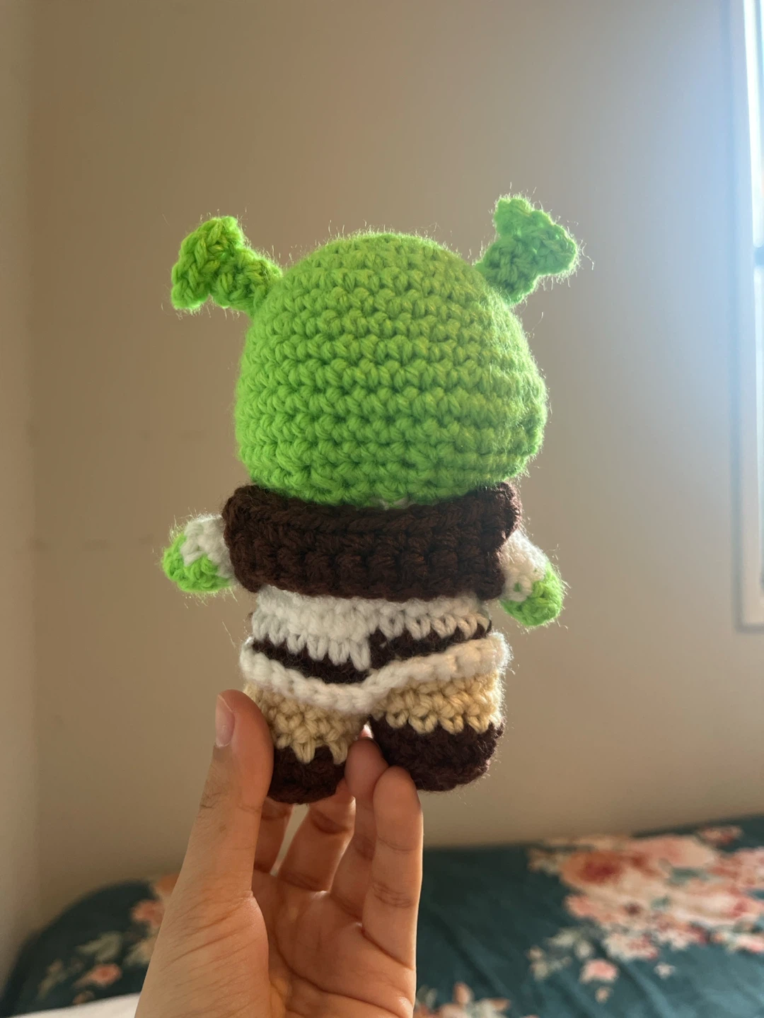 Crocheted Shrek Amigurumi toy - photo 5