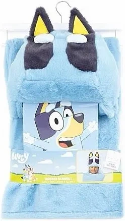 Bluey Hooded Blanket. New! Super soft. - photo 5