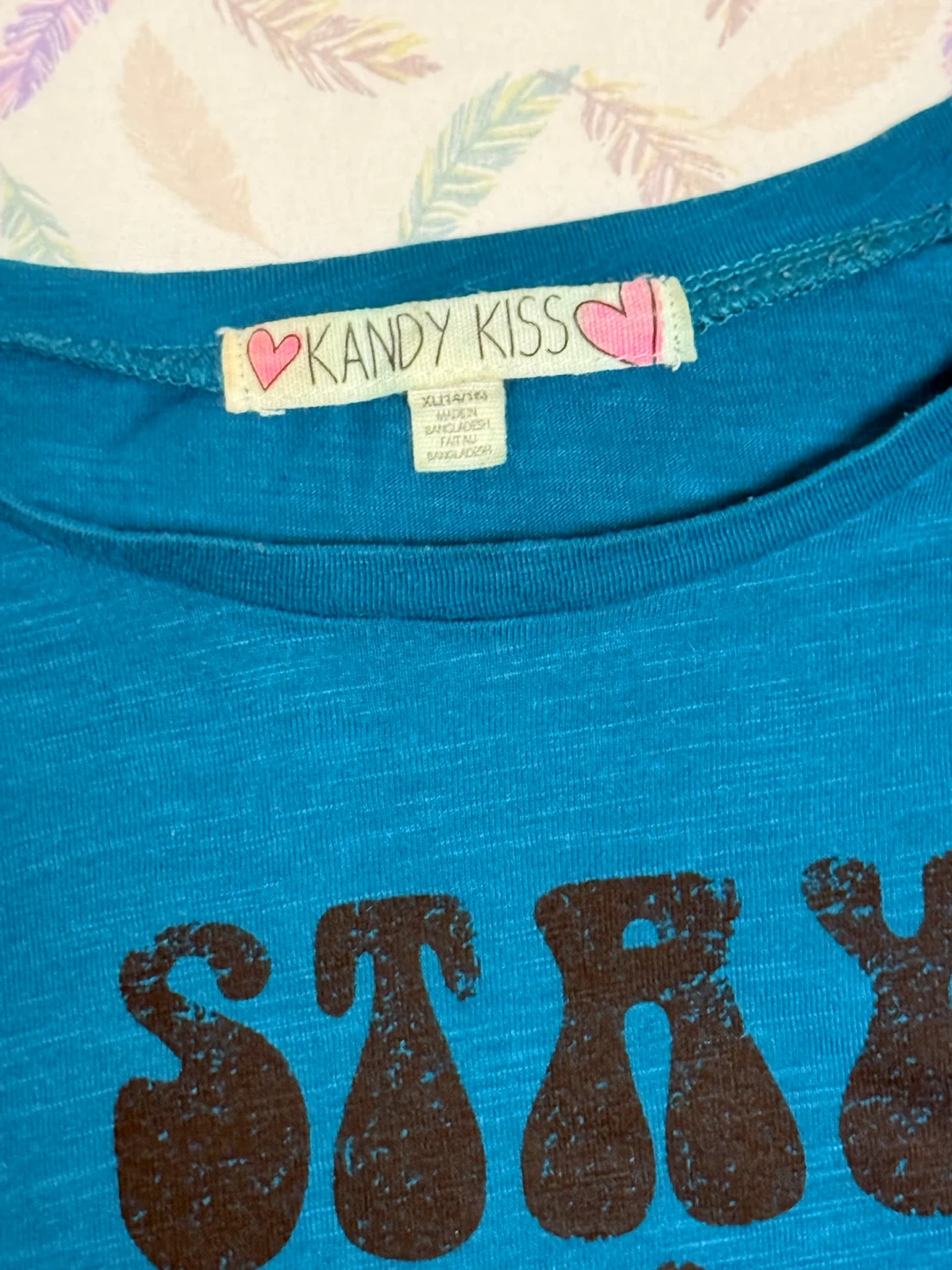 Kandy Kiss "Stay Wild Flower Child" T-Shirt Dress - photo 4
