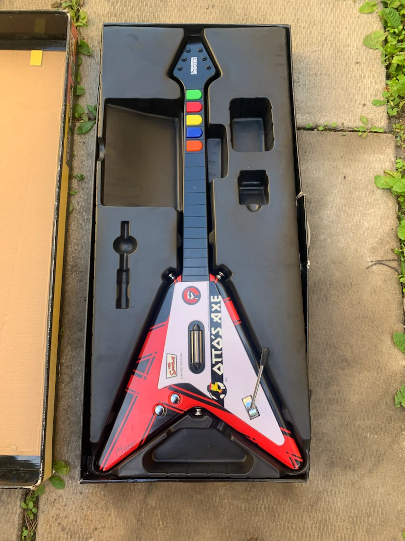 Guitar Hero Wireless Controller "Otto's Axe" Limited Edition