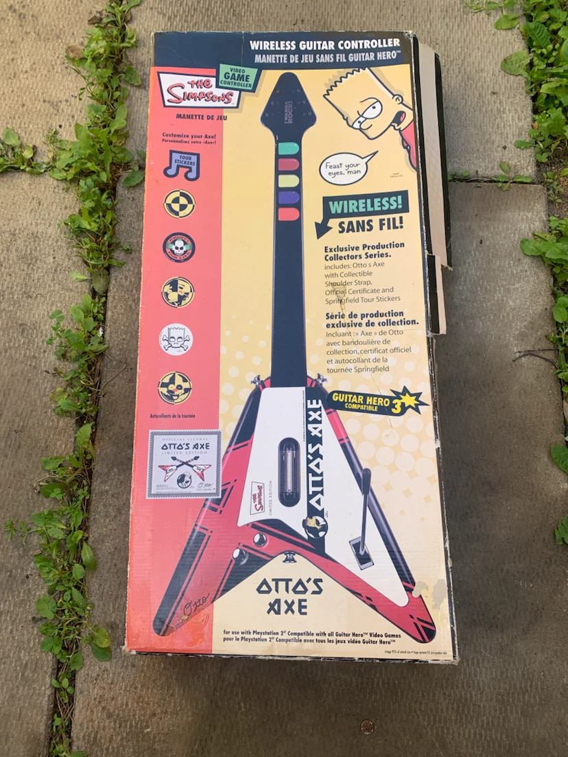 Guitar Hero Wireless Controller "Otto's Axe" Limited Edition - photo 2