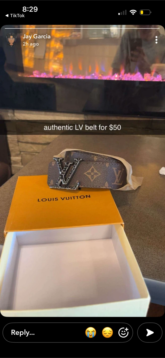 Louis Vuitton Monogram Belt