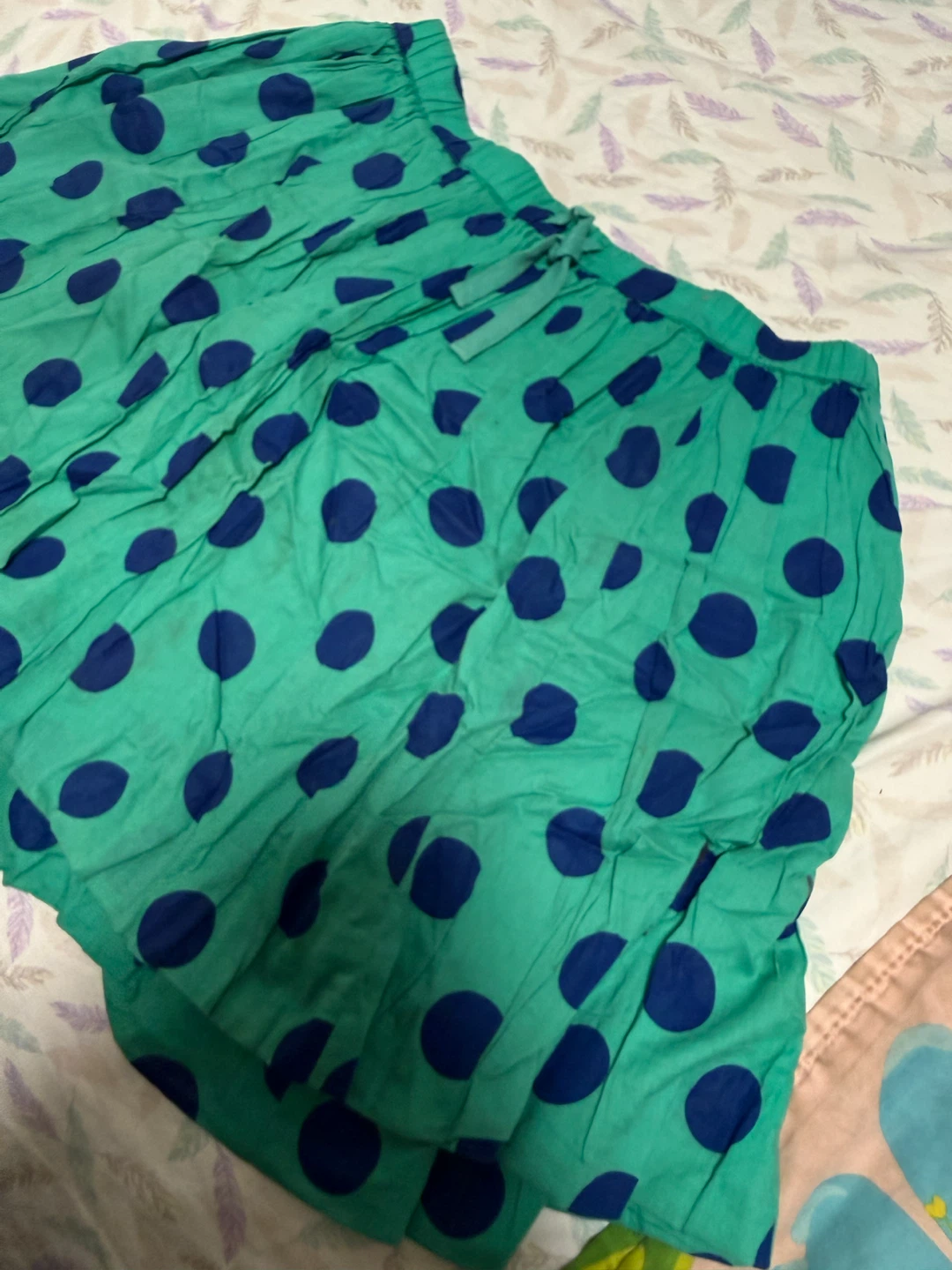 Newberry Green Polka Dot Skirt Size 10 - photo 2
