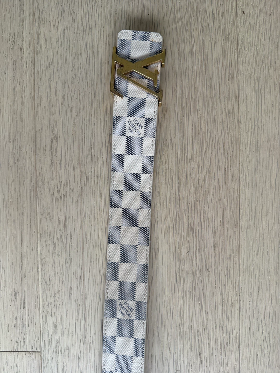 Louis Vuitton Damier Azur Belt