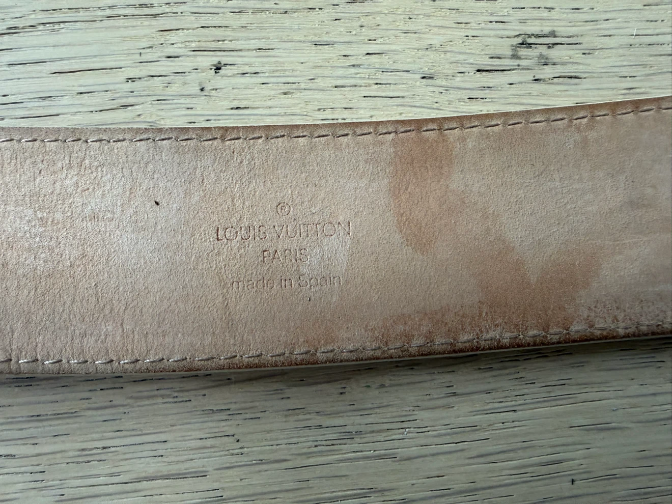 Louis Vuitton Damier Azur Belt - photo 3