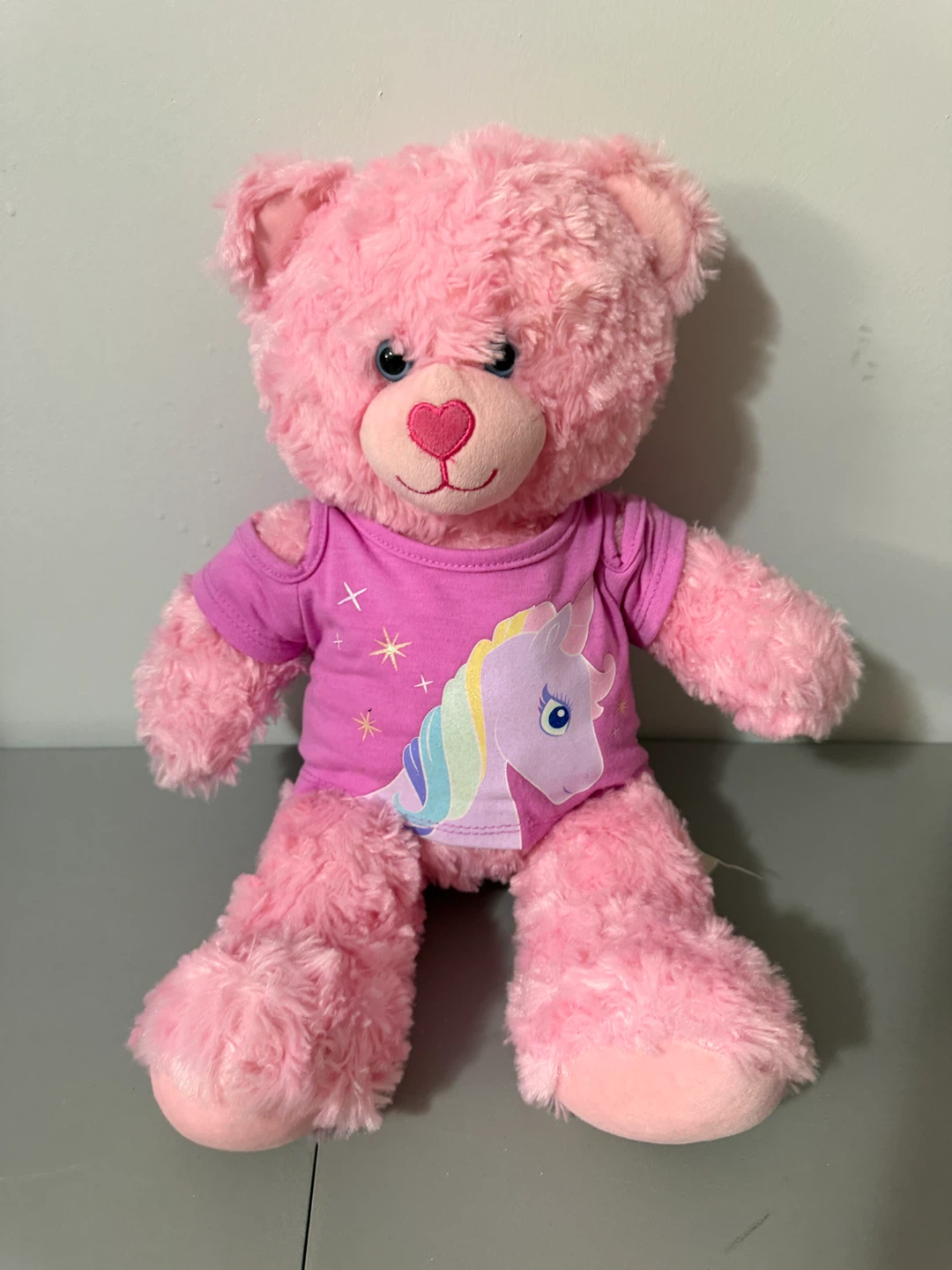 Build-A-Bear Pink Unicorn Shirt