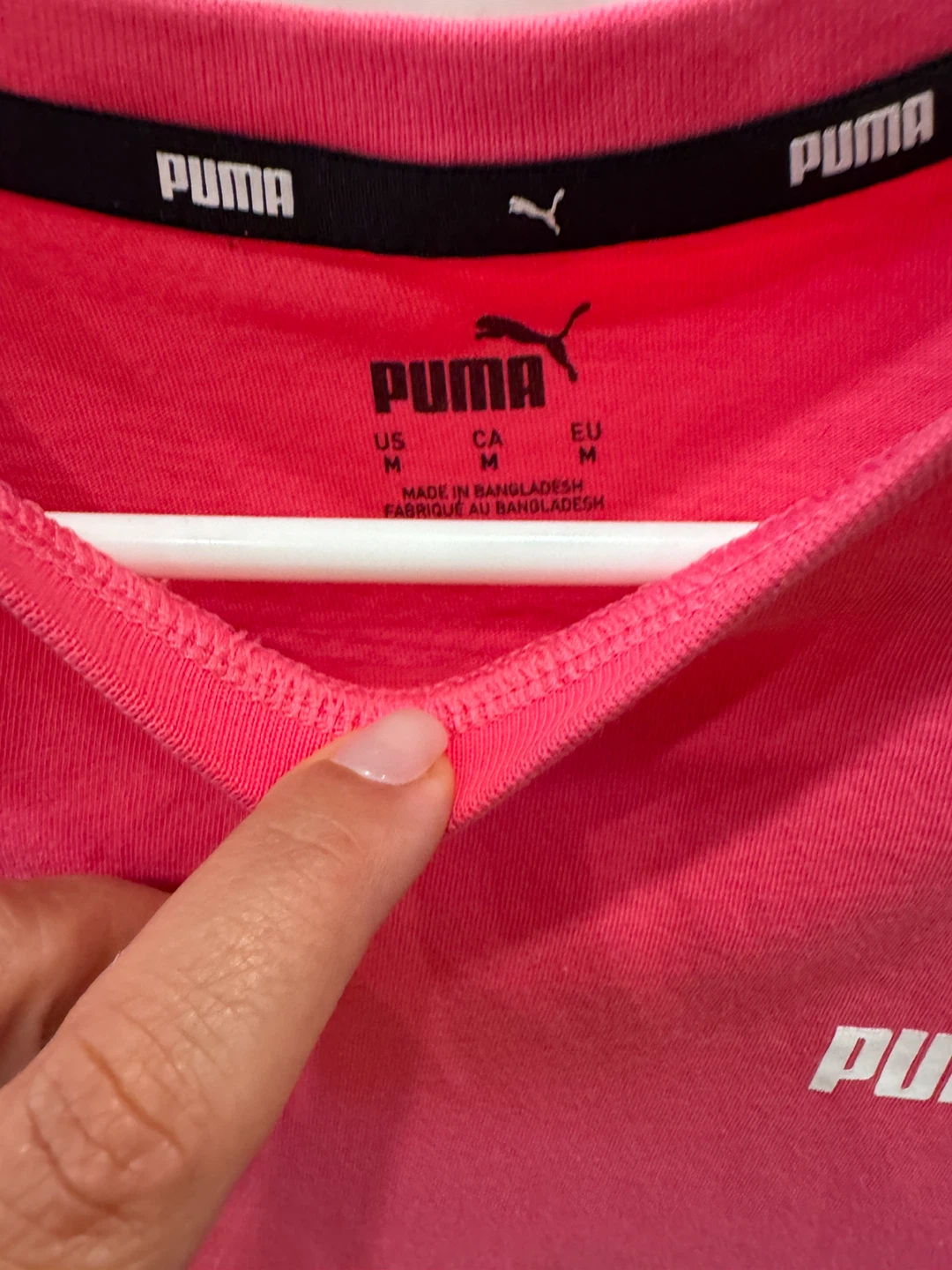 Puma Pink T-Shirt Size M - photo 3