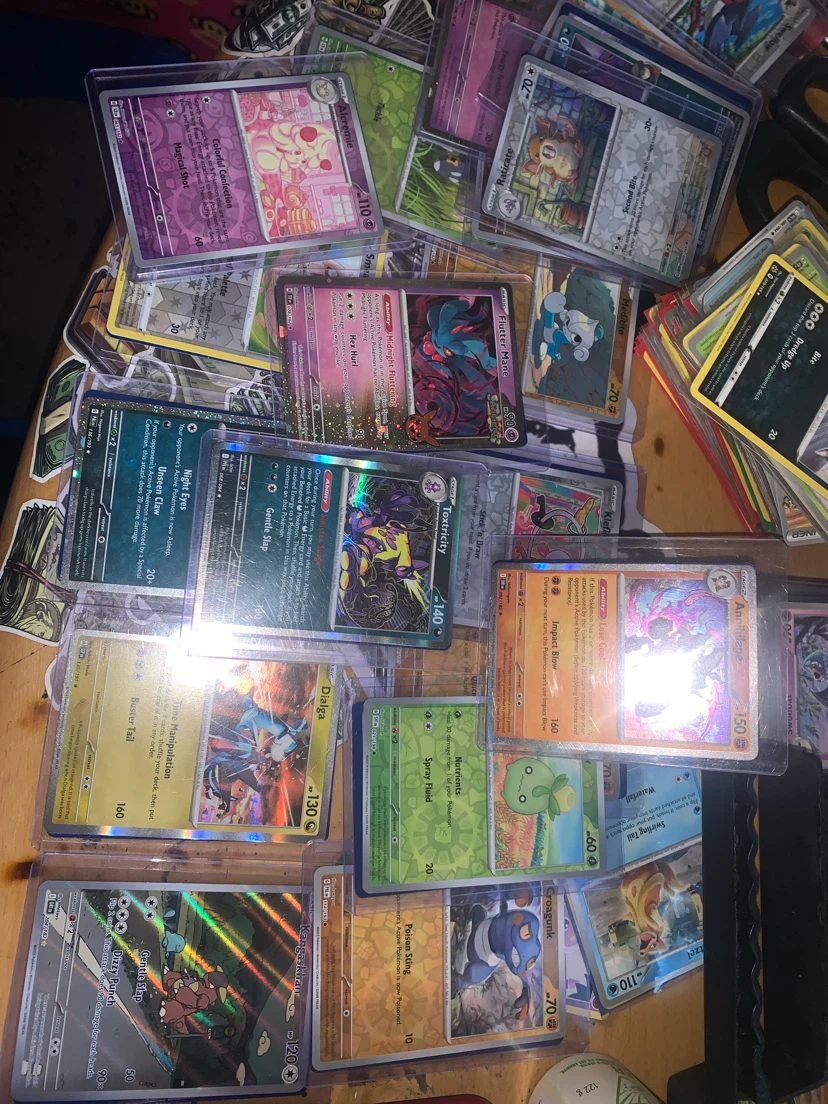 Assorted Pokémon Trading Cards