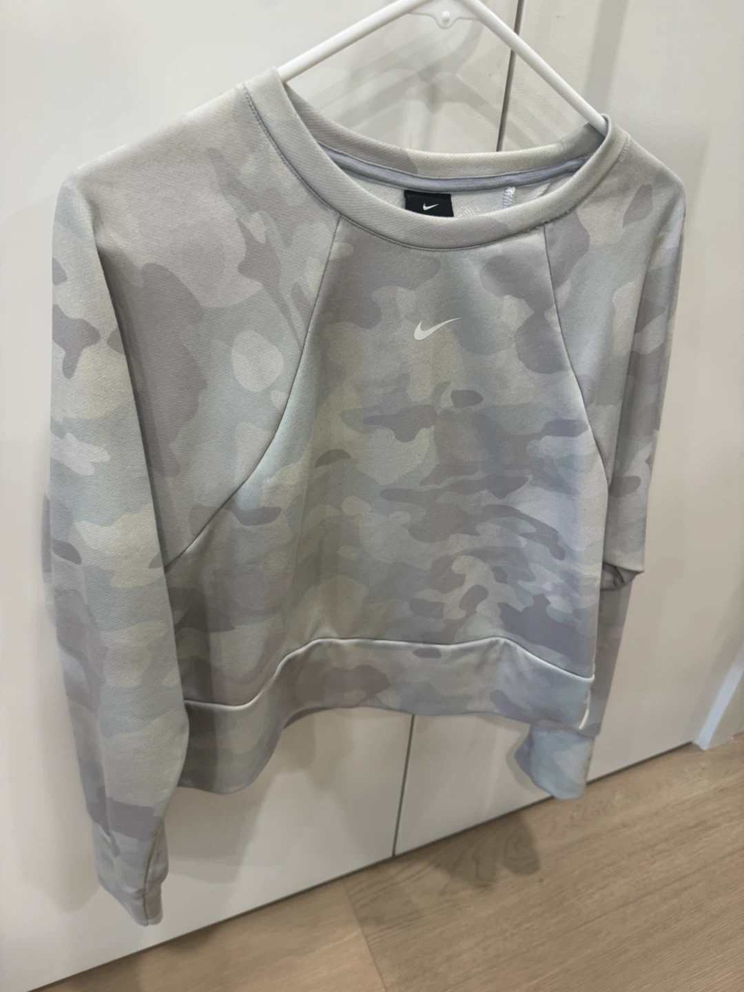 Nike Dri-Fit Camo Crewneck Sweatshirt Medium