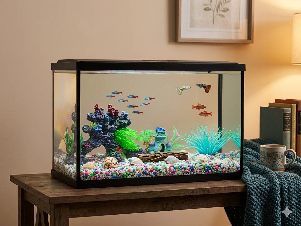 Complete Aquarium Setup – ONLY $35 (Everything Included!)