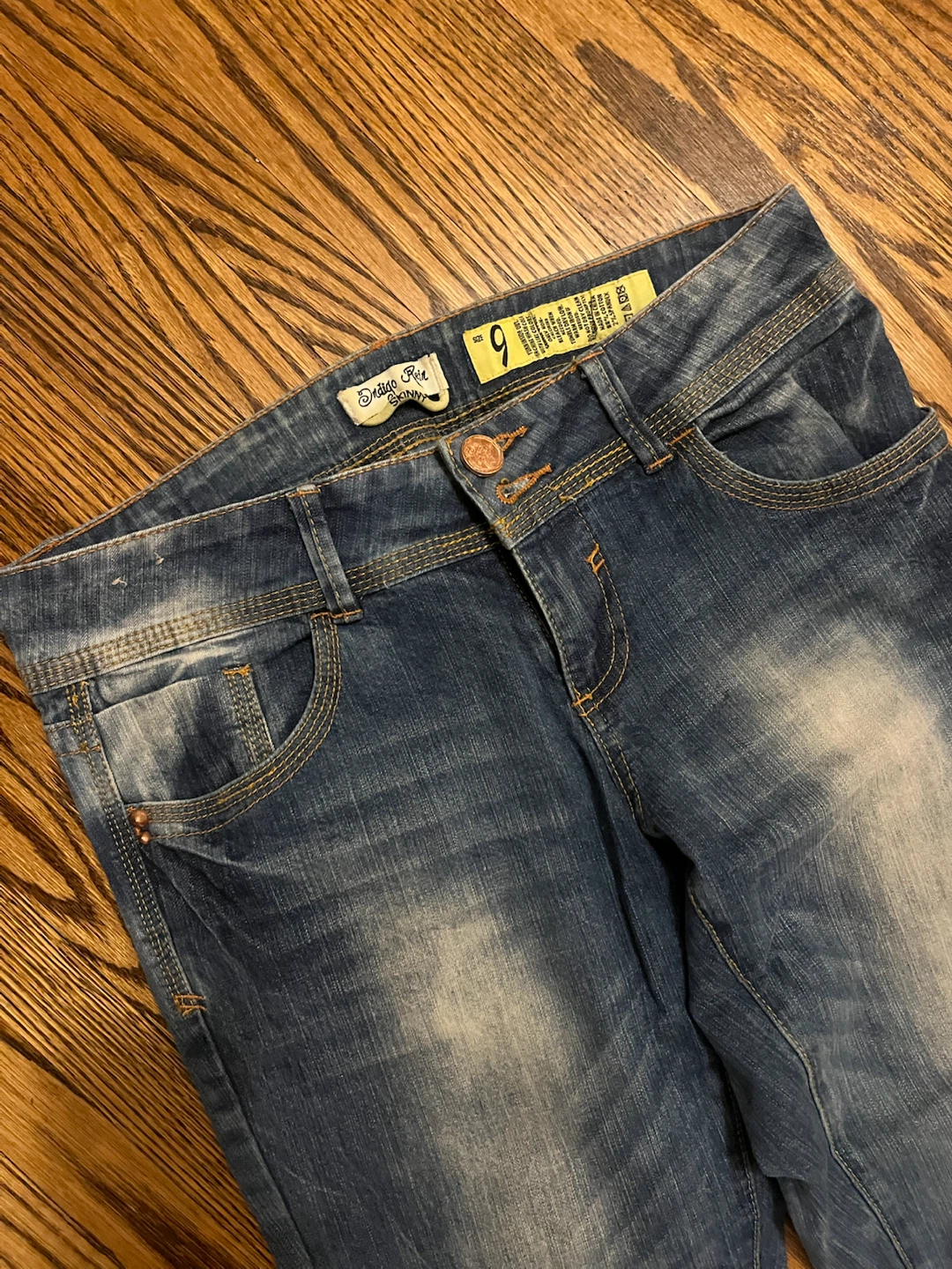 Indigo Rein Denim Jeans Size 9 - photo 2