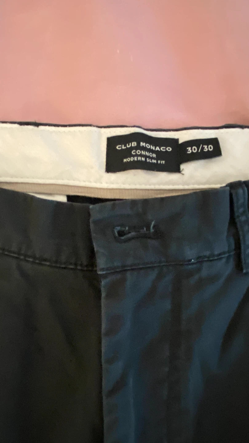 Club Monaco Connor Modern Slim Fit Pants 30/30 - photo 2
